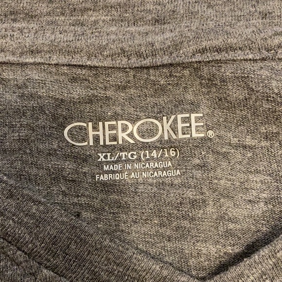 Cherokee Girls Pattern Long Sleeve Shirts XL 14/16 - Picture 3 of 7